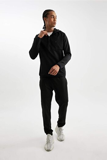 DeFacto Defactofit Jogger Sweatpants Slim Fit Tight-Fitting Skuba Diver Fabric Standard Leg D1951Ax24Au