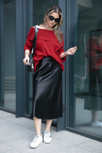 Lela Standart Fit Madonna Yaka Triko Kazak  KAZAK 4615216