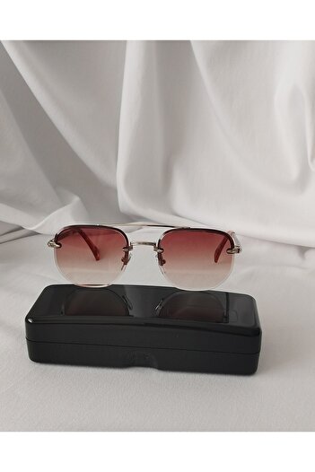 Byc polo Cp183 Davi̇d Bkm New Season Brown Unisex Sunglasses.