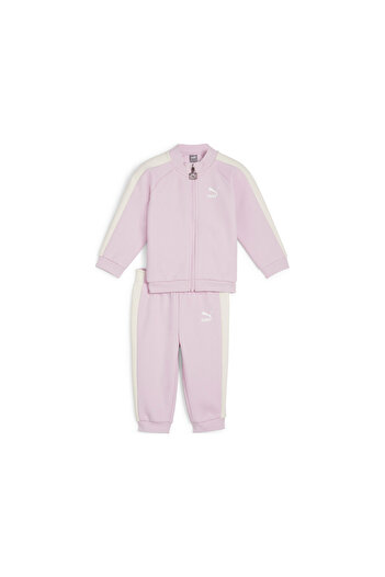 Puma Infant Baby MINICATS T7 ICONIC Tracksuit Set - Purple