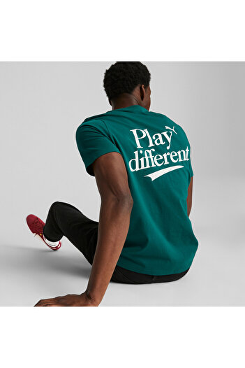 Puma Mens LEGACY Graphic Tee - Green