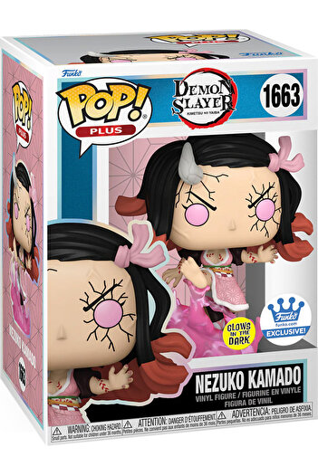 Funko Pop Demon Slayer #1663 Anime Nezuko Kamado - Glows in the Dark Figür