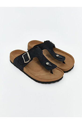 LC Waikiki Black Men's Flip Flops Sandals