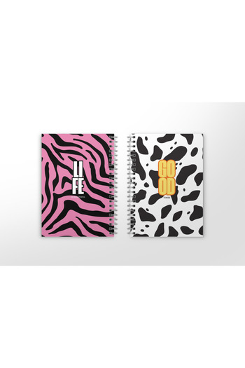 edinotes Edi Notes A5 Spiral Unlined School Notebook