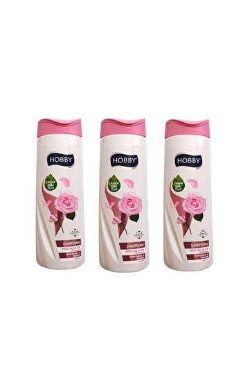 Hobby Shampoo with Rose Essence for Dyed Hair 500 ml Set of 3