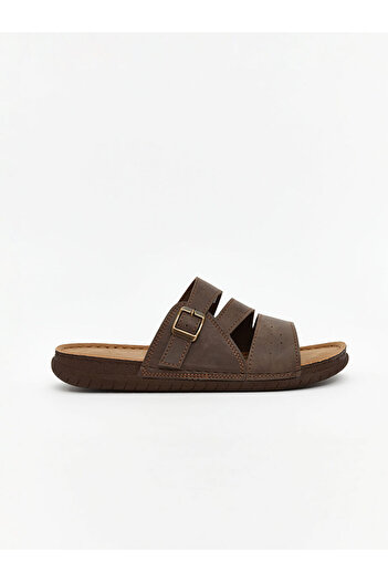LC Waikiki Suede Look Men's Slippers