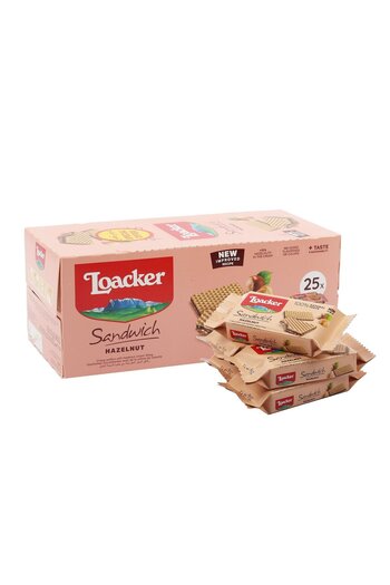 Loacker SANDWICH HAZELNUT 25X25G