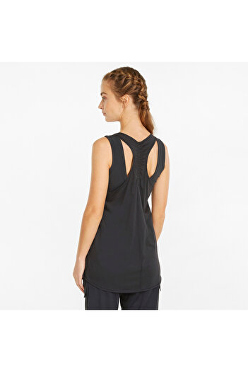 Puma Womens Studio Foundation Relax Training Tank Top - Black