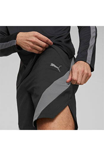 Puma Mens Fit Woven 7" Training Shorts - Black