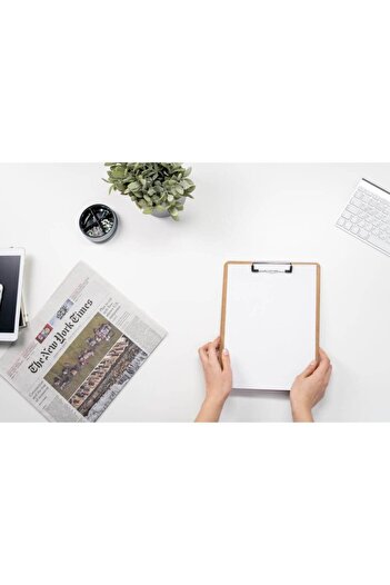 D.Rect Clipboard A4 simplu, culoare albastră, material plastic