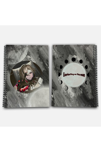 Define Moyas Genshin Impact Arlecchino Checkered Notebook 72 Sheets - Model 5
