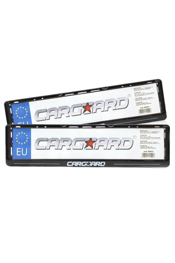 CarGuard Set de 2 buc suport pentru numar de inmatriculare -