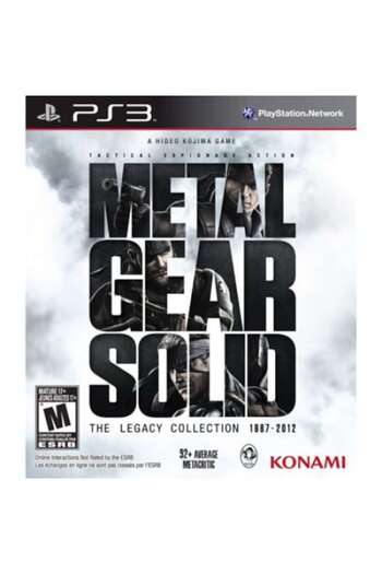 KONAMI Colecția Metal Gear Solid Legacy pentru PS3