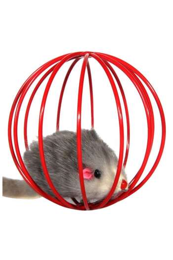 OEM Cat Toy Mouse with Ball, 6cm