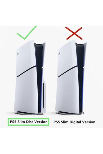 eWINNER Protective Shell Cover Face Cover Skins Shell Panels for PS5 Slim Disc Edition Console