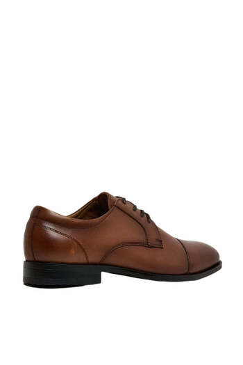 Steve Madden Mens P-Issacc Tan Leather Formal Shoes