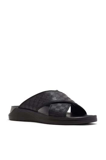 Steve Madden Mens Sb02 Black Arabic Sandals