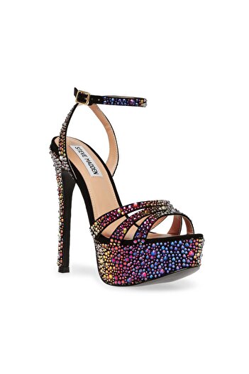 Steve Madden Womens Solace-R Blue Iridescent Heels