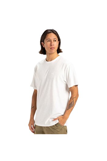Quiksilver Ανδρικό λευκό μπλουζάκι Slub Roundneck ΑΝΔΡΙΚΟ ΜΠΛΟΥΖΑ EQYKT04377