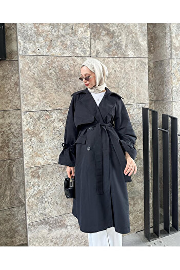 Trend Marfa Oversize Hijab Trench Coat