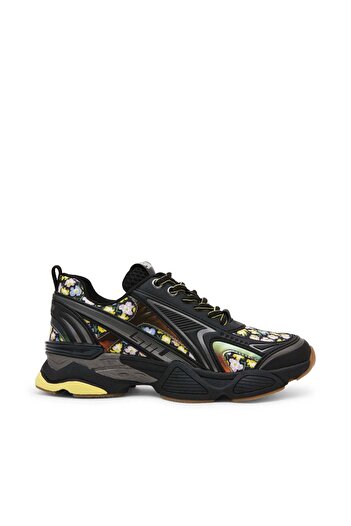Steve Madden Speedster-E Black/ Yellow Floral