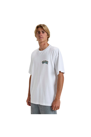 BİLLABONG Lord Arch Og Ss Men's White T-Shirt Men T-Shirt Ebyzt00287