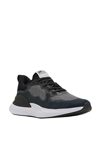 Steve Madden Mens Slater-N Black/Grey Men'S Sneakers