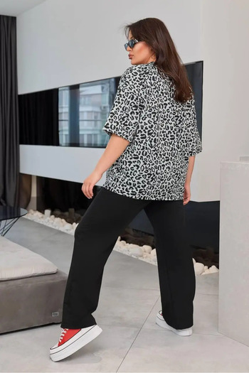 Bigsize Women's plus size tracksuit Print 8113