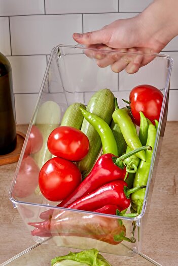 EWs 3-Piece Refrigerator Organizer & Refrigerator Organizer 6 Lt