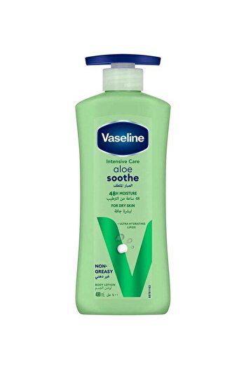 Vaseline Intensive Care Body Lotion For Dry Skin Aloe Soothe 400ml