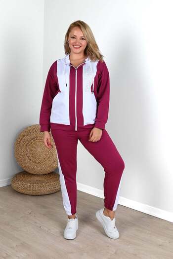 Bigsize Women's tracksuit plus size NY 8043-23