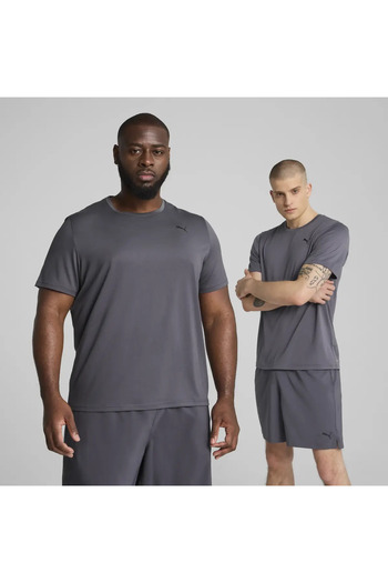 Puma M Tad Ess Solid Cat Tee Lc Gray Men's T-Shirt