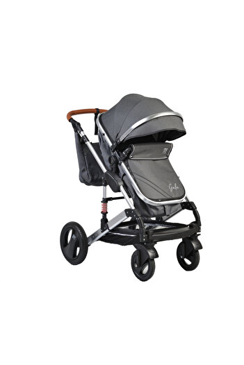 Moni 2 in 1 stroller with suspension Gala Black