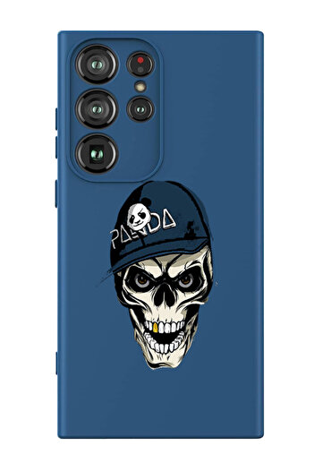 Theodor Protective Liquid Silicone Shockproof Case For Samsung Galaxy S24 Ultra (Blue) - P&a skull