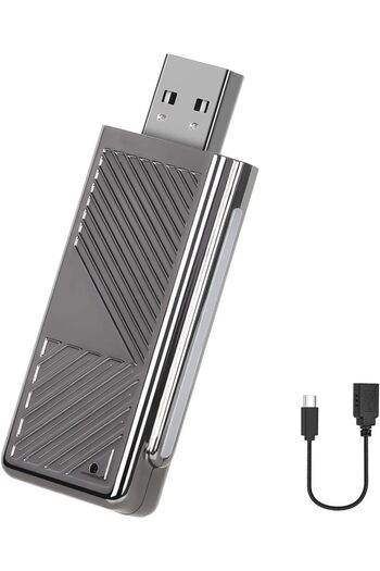 erorex 1 Carplay & Android Auto Wireless Adapter, Plug Play Car Play Wireless Adapter, Convert Wired