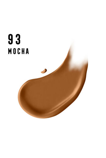 Max Factor Miracle Pure 24H Contour Foundation with Hyaluronic Acid and Vitamin C, SPF30, 93 Mocha, 30ml