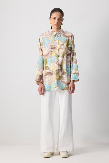 Touché Privé PATTERNED SATIN SHIRT