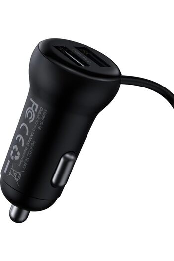 erorex T Typed S16 Wireless Mp3 & Car Charger, Wireless Handsfree Car Kit Aux Audio Mp3 Player Built- Mic