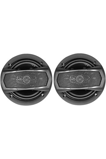 erorex 6-Inch Flush-Mount Coaxial 3-Way Speakers , Max 600W Power Output, Woofer 158Mm, Midrange & Super
