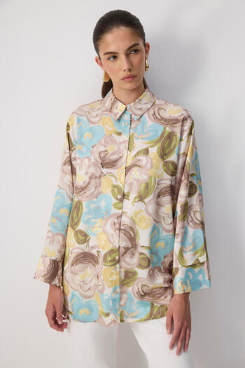 Touché Privé PATTERNED SATIN SHIRT