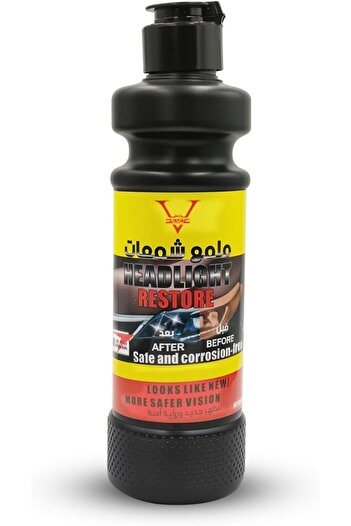 erorex Headlight Restoration Polish 300Ml – Clears Yellowing, Oxidation, Scratches – Restores Clarity,