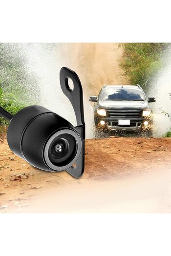 erorex A101 World Smallest Hd Color Waterproof Vehicle Car Rear View Backup Camera, 170 Degree Viewing