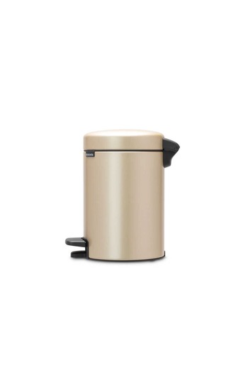 Brabantia Newicon Metallic Gold Pedal Bin 3L