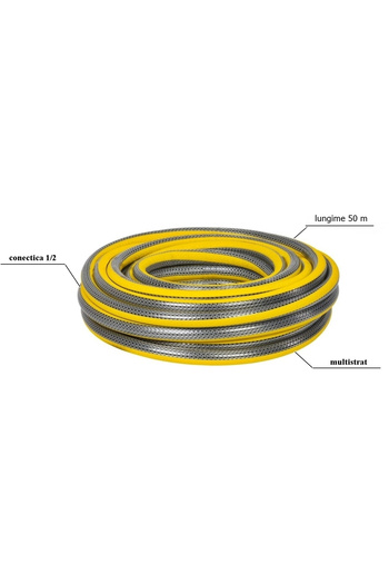 SGTT Anti-torsion Plus multi-layer garden hose, anti-twist, length 50 m, 1/2" connection, UV protection