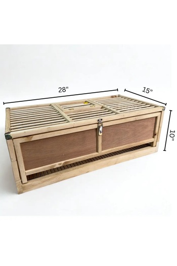 NO18 Wooden Tossing Cage (Foldable)