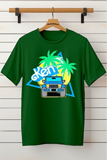 AR&YOS Τυπωμένο Unisex Oversize T-Shirt Oversize