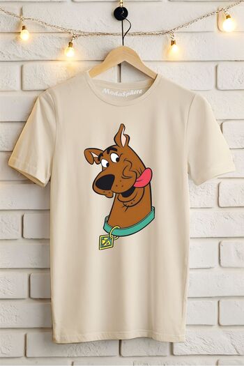 AR&YOS Μπλουζάκι με στάμπα Scooby-Do Unisex Oversize