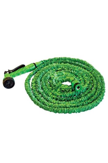 SGTT Expandable garden hose set 10-30 m, 1/2"-3/4" with spray nozzle