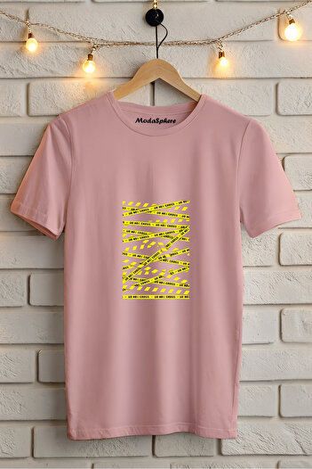 AR&YOS Printed Unisex Oversize T-Shirt Oversize
