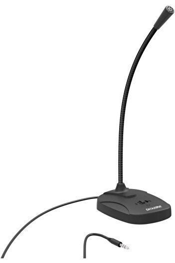 Datazone Computer Microphone Wired 3.5m Professional Desktop Microphone Adjustable Neckline Micropho